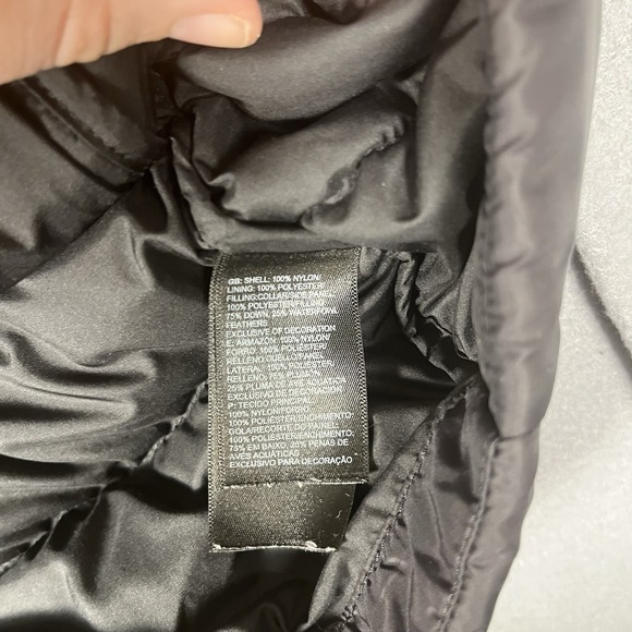 The North Face Aconcagua Puffer Jacket Women's Small Black Goose Down 550 Fill - Picture 5 of 13